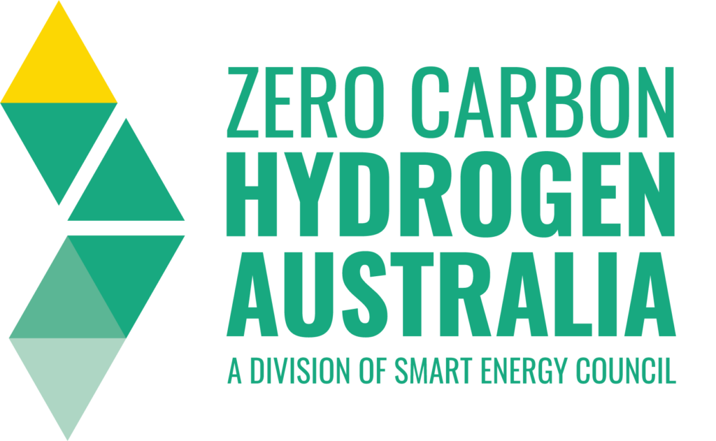 Zero Carbon Hydrogen Australia Logo CMYK Colour 1