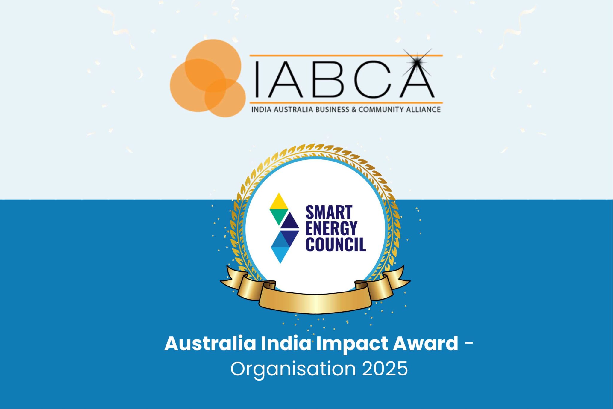 Smart Energy Council Wins Prestigious IABCA Australia–India Impact ...