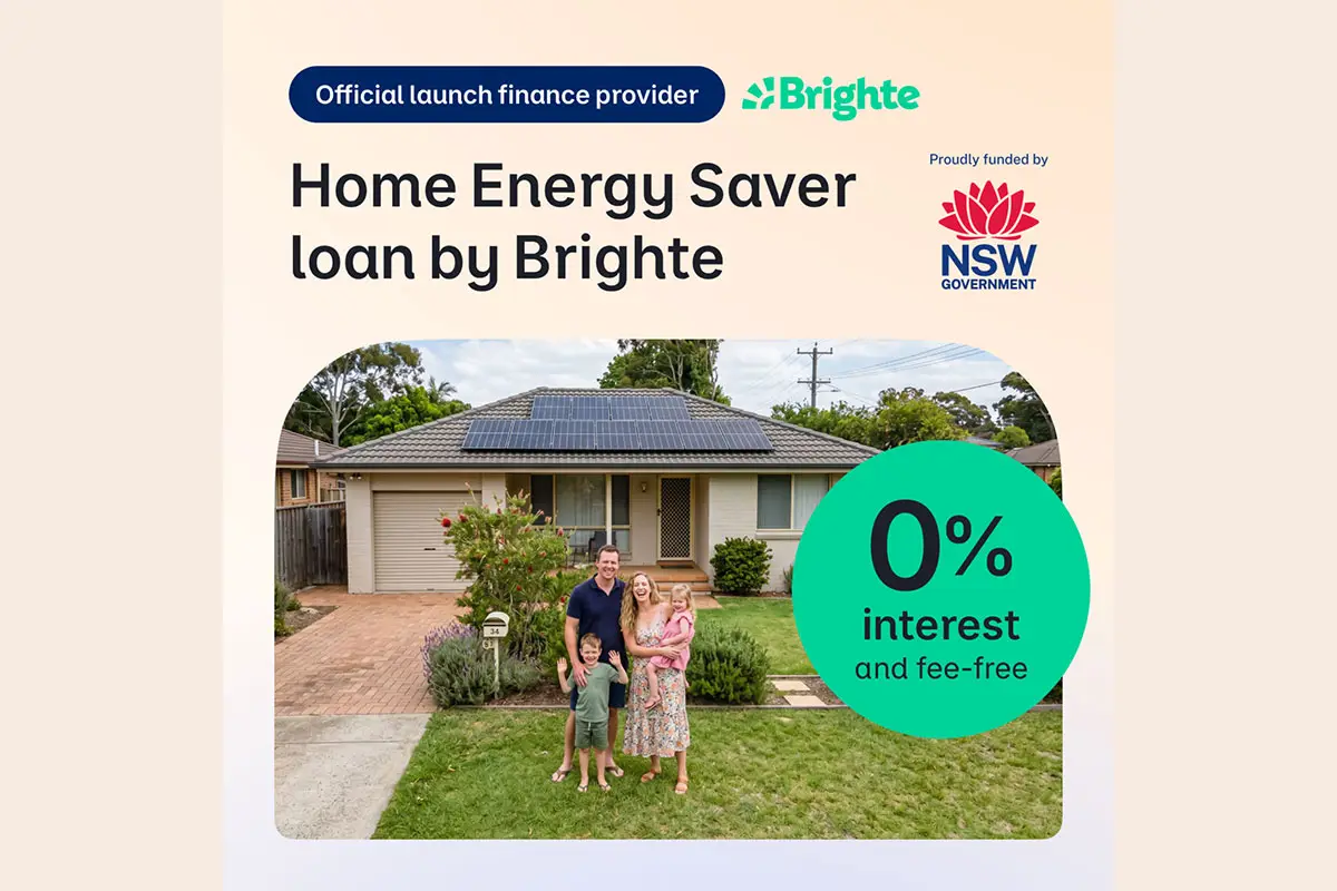 NSW Government selects Brighte to deliver zero-interest home energy ...